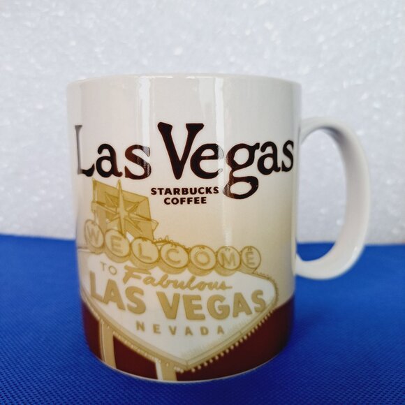 Starbucks Las Vegas Collectors 16oz City Global Icon Coffee Mug Cup - Picture 1 of 8